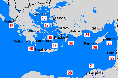 Mediterraneo del sud: mer, 24.04.