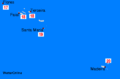 Azoren/Madeira: mer, 24.04.