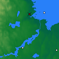 Nearby Forecast Locations - Gävle - Carta