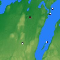 Nearby Forecast Locations - Skövde - Carta