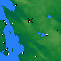 Nearby Forecast Locations - Ljungbyhed - Carta