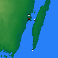 Nearby Forecast Locations - Kalmar - Carta