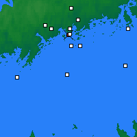 Nearby Forecast Locations - Vanhakaupunki - Carta