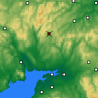 Nearby Forecast Locations - Eskdalemuir - Carta
