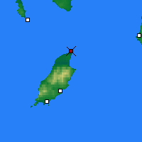 Nearby Forecast Locations - Point of Ayre - Carta