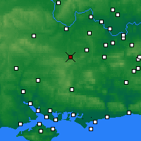 Nearby Forecast Locations - Basingstoke - Carta