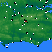 Nearby Forecast Locations - Redhill - Carta