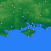 Nearby Forecast Locations - Southampton - Carta