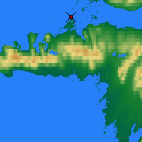 Nearby Forecast Locations - Stykkishólmur - Carta