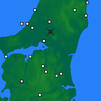 Nearby Forecast Locations - Tylstrup - Carta
