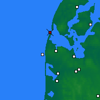 Nearby Forecast Locations - Thyborøn - Carta