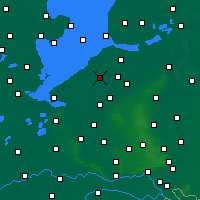 Nearby Forecast Locations - Lelystad - Carta