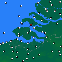 Nearby Forecast Locations - Zierikzee - Carta