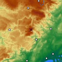 Nearby Forecast Locations - Monte Aigoual - Carta
