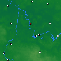Nearby Forecast Locations - Rathenow - Carta