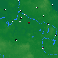 Nearby Forecast Locations - Schönefeld - Carta
