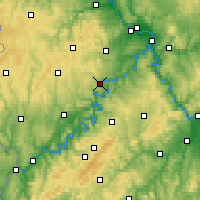 Nearby Forecast Locations - Cochem - Carta