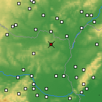 Nearby Forecast Locations - Mistelbach - Carta