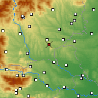 Nearby Forecast Locations - Bad Gleichenberg - Carta