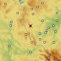Nearby Forecast Locations - Přimda - Carta