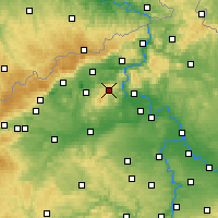 Nearby Forecast Locations - Milešovka - Carta