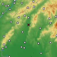 Nearby Forecast Locations - Piešťany - Carta