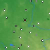 Nearby Forecast Locations - Wieluń - Carta