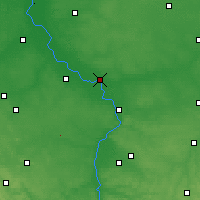Nearby Forecast Locations - Dęblin - Carta