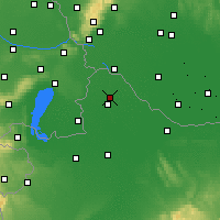Nearby Forecast Locations - Mosonmagyaróvár - Carta