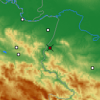 Nearby Forecast Locations - Loznica - Carta