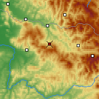 Nearby Forecast Locations - Ocna Șugatag - Carta