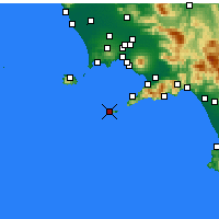 Nearby Forecast Locations - Isola di Capri - Carta