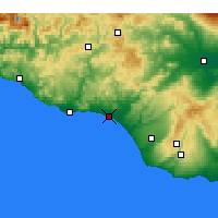 Nearby Forecast Locations - Gela - Carta