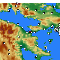 Nearby Forecast Locations - Corinto - Carta