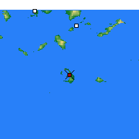 Nearby Forecast Locations - Santorini - Carta