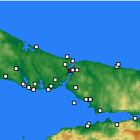 Nearby Forecast Locations - Sarıyer - Carta