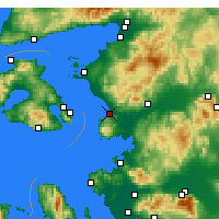 Nearby Forecast Locations - Dikili - Carta