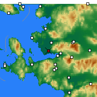 Nearby Forecast Locations - Çiğli - Carta