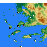 Nearby Forecast Locations - Bodrum - Carta
