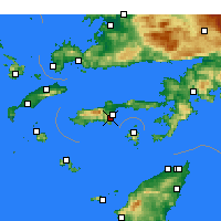Nearby Forecast Locations - Datça - Carta