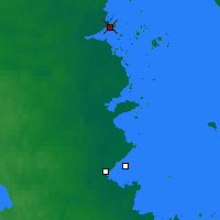 Nearby Forecast Locations - Kem' - Port - Carta