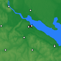 Nearby Forecast Locations - Čerkasy - Carta