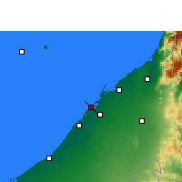 Nearby Forecast Locations - Ajman - Carta
