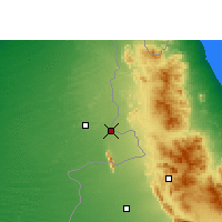 Nearby Forecast Locations - Al-Buraymi - Carta