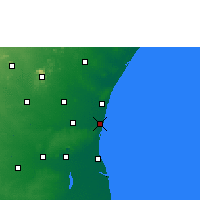 Nearby Forecast Locations - Cuddalore - Carta