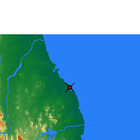 Nearby Forecast Locations - Batticaloa - Carta