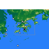 Nearby Forecast Locations - Hong Kong - Carta