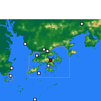 Nearby Forecast Locations - Sha Tin - Carta