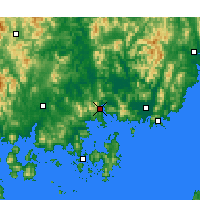 Nearby Forecast Locations - Masan - Carta
