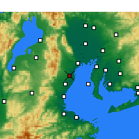 Nearby Forecast Locations - Yokkaichi - Carta